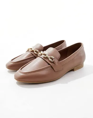 Macaroon - Mocassins à chaîne - Fauve - Asos Design - Modalova