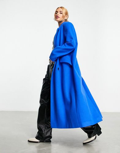 Manteau habillé coupe dad - de cobalt - Asos Design - Modalova