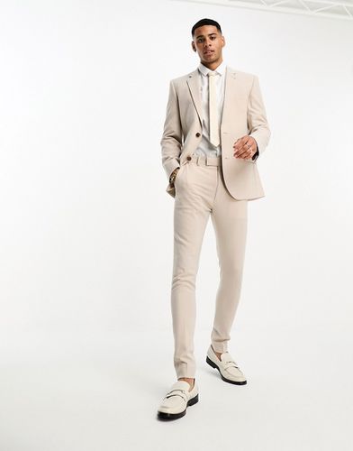 Mix and Match - Pantalon de costume ultra skinny - Écru - Asos Design - Modalova