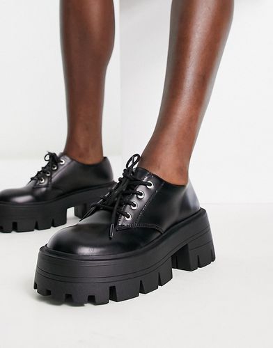 Musk - Chaussures plates chunky à lacets - Asos Design - Modalova