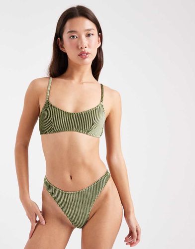 Nicky - String chancr doux et ctel - Kaki - Asos Design - Modalova