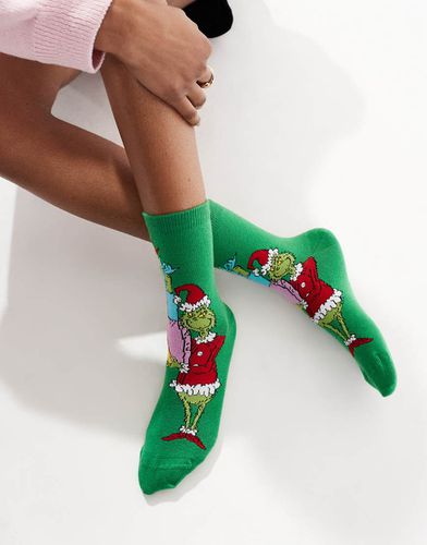 Socquettes de Noël motif Grinch - Asos Design - Modalova