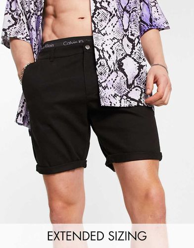 Short chino ajusté mi-long - Asos Design - Modalova