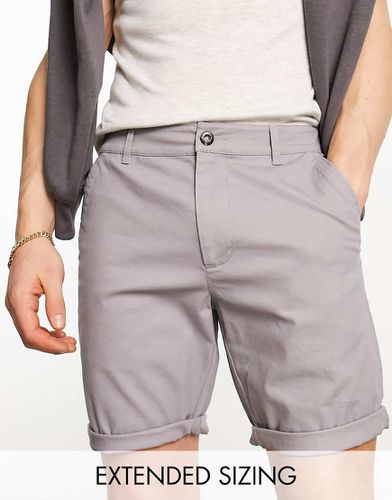 Short chino skinny mi-long - clair - Asos Design - Modalova