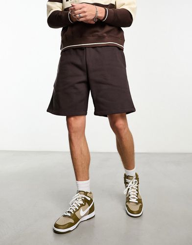 Short oversize en jersey épais - Marron - Asos Design - Modalova