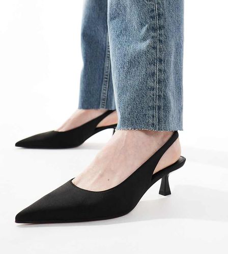 Stroll - Chaussures larges à petit talon et bride arrière - Asos Design - Modalova