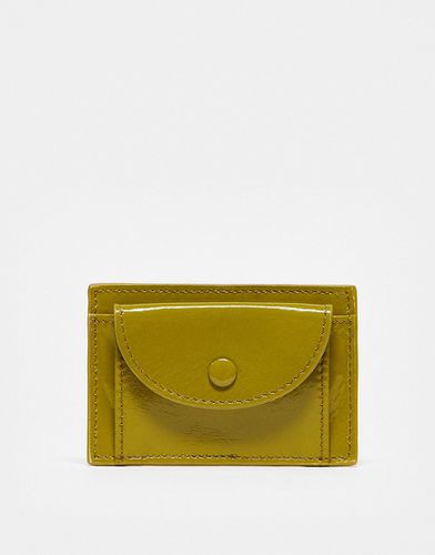 Porte-cartes en cuir verni - Asos Design - Modalova