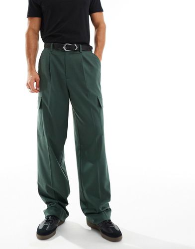 Pantalon cargo ample et élégant - Asos Design - Modalova