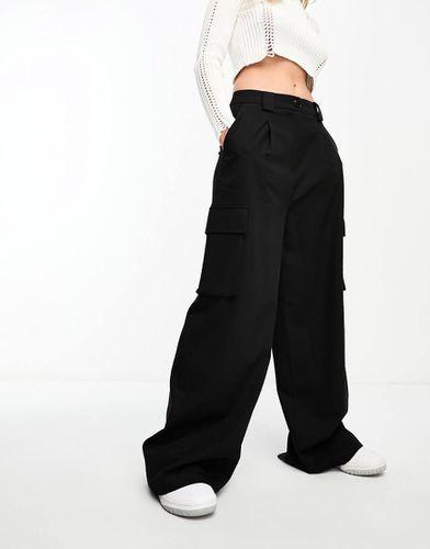 Pantalon cargo ajusté - Asos Design - Modalova