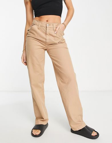 Pantalon cargo d'ensemble minimaliste - Sable - Asos Design - Modalova