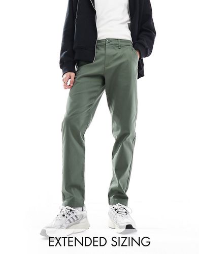 Pantalon chino fuselé - Kaki - Asos Design - Modalova