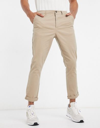 Pantalon chino fuselé - Taupe - Asos Design - Modalova