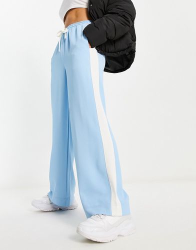 Pantalon à enfiler avec empiècement contrastant - Asos Design - Modalova