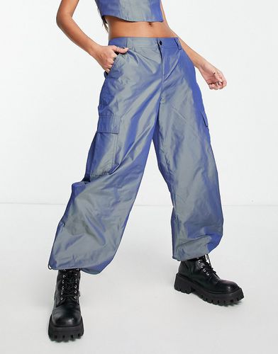 Pantalon bouffant oversize d'ensemble - irisé - Asos Design - Modalova