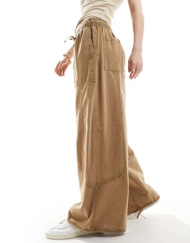 Pantalon baggy à enfiler - sauge délavé - Asos Design - Modalova