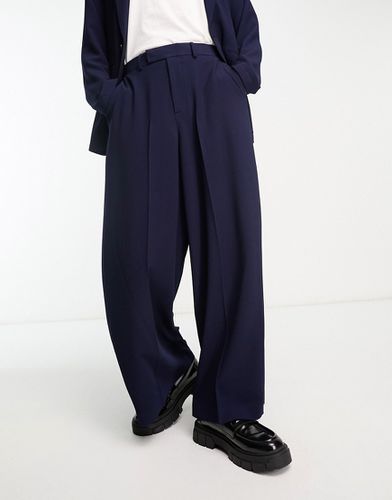 Pantalon de costume ultra large en crêpe - Asos Design - Modalova