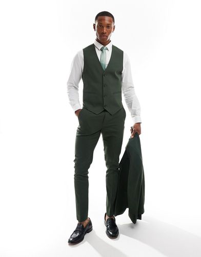 Pantalon de costume ajusté - moyen - Asos Design - Modalova