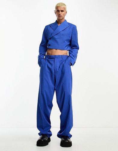 Pantalon de costume ample - de cobalt - Asos Design - Modalova