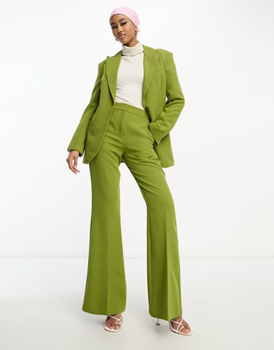 Pantalon de costume évasé - Mousse - Asos Design - Modalova