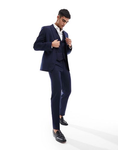 Pantalon de costume slim à rayures fines - Asos Design - Modalova