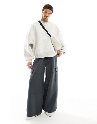 Pantalon de jogging fonctionnel oversize - Anthracite - Asos Design - Modalova