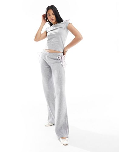 Pantalon d'ensemble de jogging avec nauds contrastants - Asos Design - Modalova