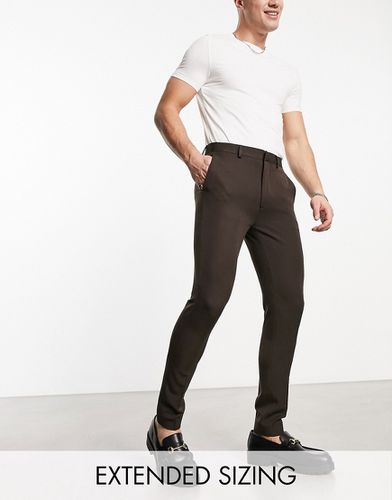 Pantalon élégant ultra ajusté - Marron - Asos Design - Modalova