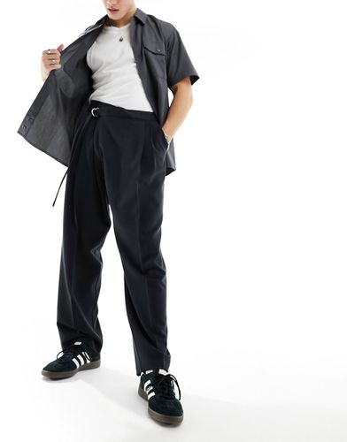 Pantalon habillé ample avec taille asymétrique - Asos Design - Modalova