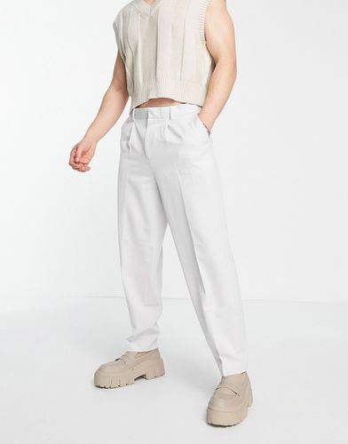 Pantalon habillé oversize fuselé - Asos Design - Modalova