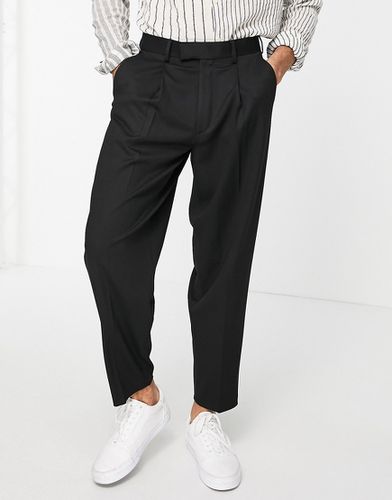 Pantalon habillé oversize fuselé - Asos Design - Modalova
