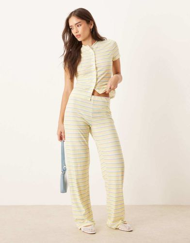Pantalon large d'ensemble  rayures - Asos Design - Modalova
