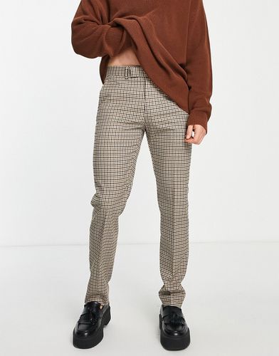 Pantalon slim élégant à petits carreaux - Asos Design - Modalova