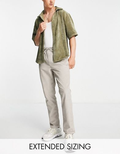 Pantalon slim en velours côtelé - chaud - Asos Design - Modalova