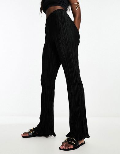 Pantalon plissé évasé - Asos Design - Modalova