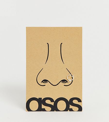 Piercing pour le nez 8 mm en massif - é - Asos Design - Modalova