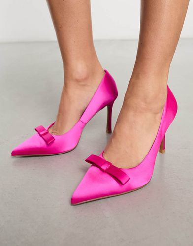 Pippa - Chaussures à talon haut avec naud - Asos Design - Modalova