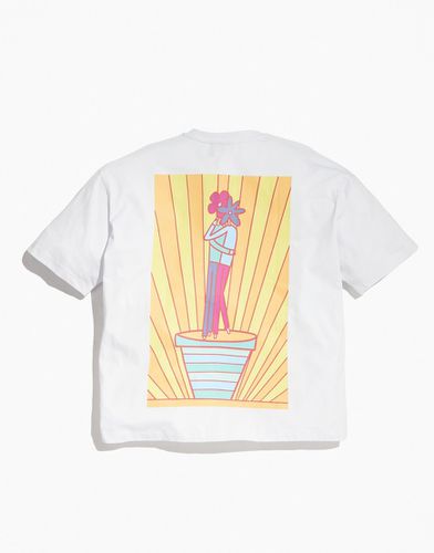 PRIDE - T-shirt oversize unisexe avec imprimé au dos - Blanc - Asos Design - Modalova