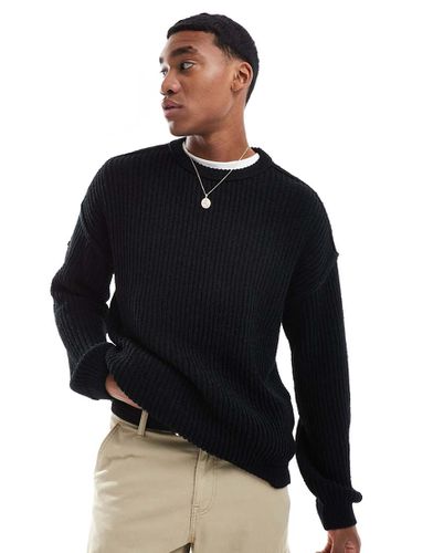 Pull ras de cou décontracté en maille chenille - Asos Design - Modalova