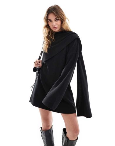 Robe courte ultra douce à écharpe enveloppante - Asos Design - Modalova