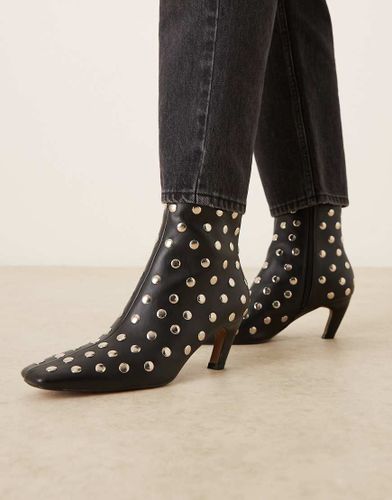 Raye - Bottines cloutes  bout fusel - Asos Design - Modalova