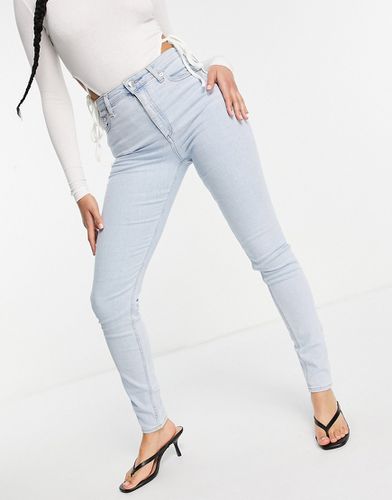 Ridley - Jean skinny taille haute à joli délavage clair - Asos Design - Modalova