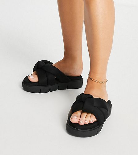 Wide Fit - Fascinated - Mules épaisses matelassées - Asos Design - Modalova