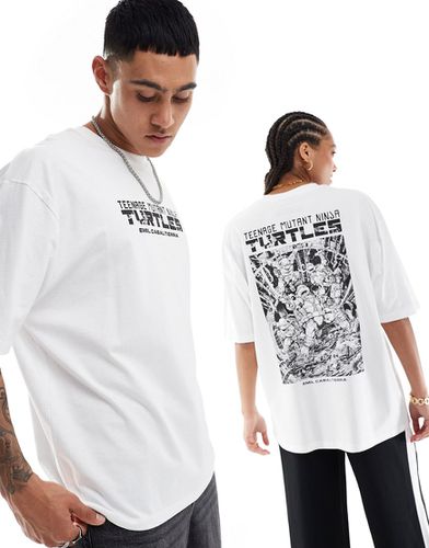 T-shirt unisexe oversize à motif Teenage Mutant Ninja Turtles - Asos Design - Modalova