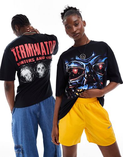 T-shirt unisexe oversize avec imprimé Terminator sous licence - Asos Design - Modalova