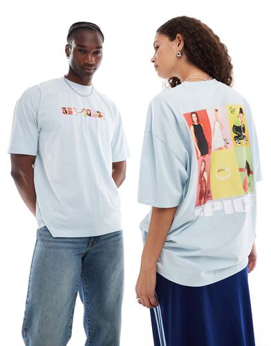 T-shirt unisexe oversize avec imprimé The Spice Girls sous licence - pastel - Asos Design - Modalova