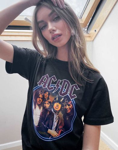 T-shirt à imprimé ACDC - Asos Design - Modalova