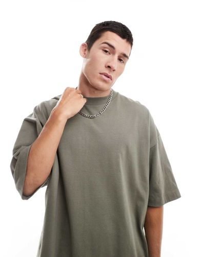 T-shirt basique ultra oversize - Kaki - Asos Design - Modalova