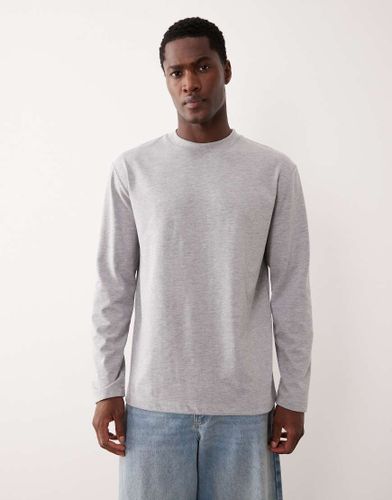 T-shirt dcontract  manches longues en tissu pais - chin - Asos Design - Modalova