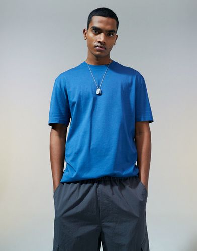 T-shirt décontracté à col ras de cou - Bleu - Asos Design - Modalova