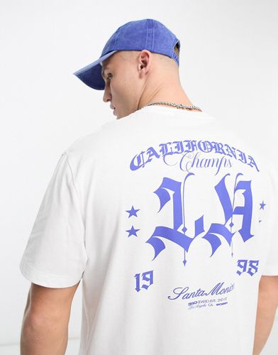 T-shirt décontracté avec imprimé California au dos - Asos Design - Modalova